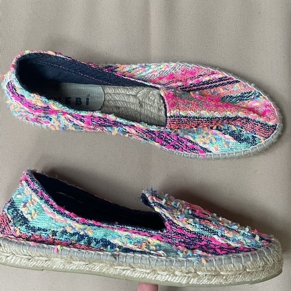 Manebi‎ Espadrilles Acapulco Raffia Yute Mix Size 6 - Picture 1 of 7